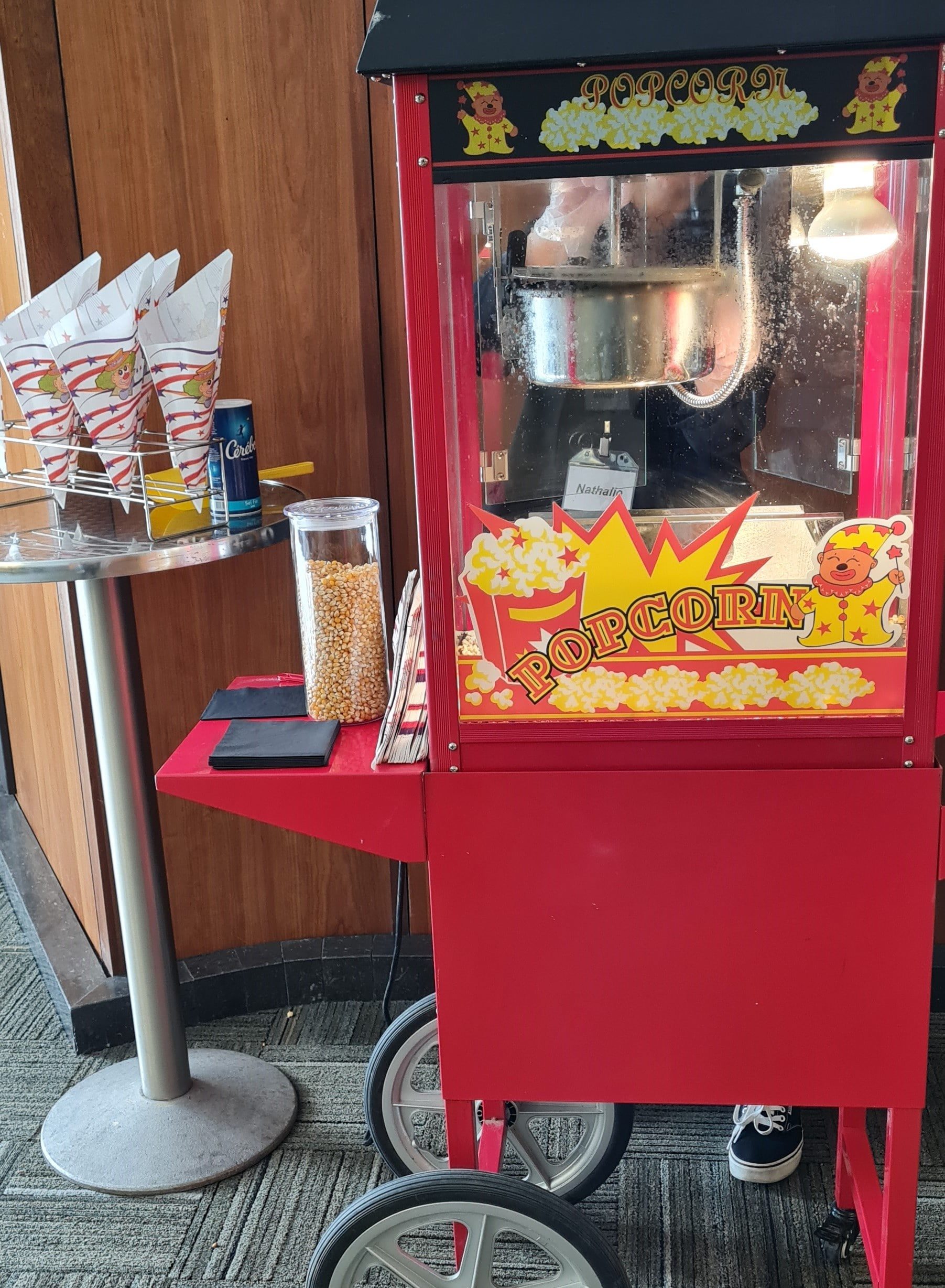 Triporteur Pop Corn By LUDIMUS Creative Events
