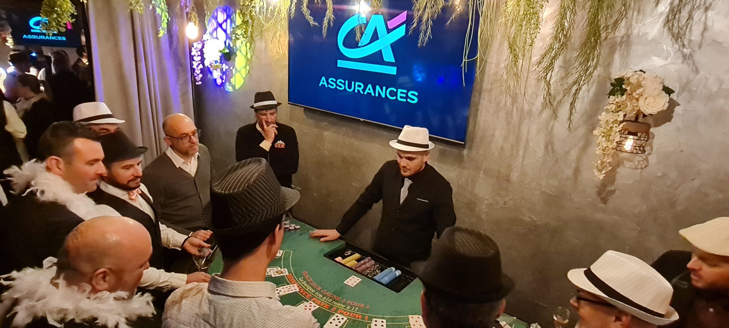 Tables de Casino Charleston By LUDIMUS Creative Events