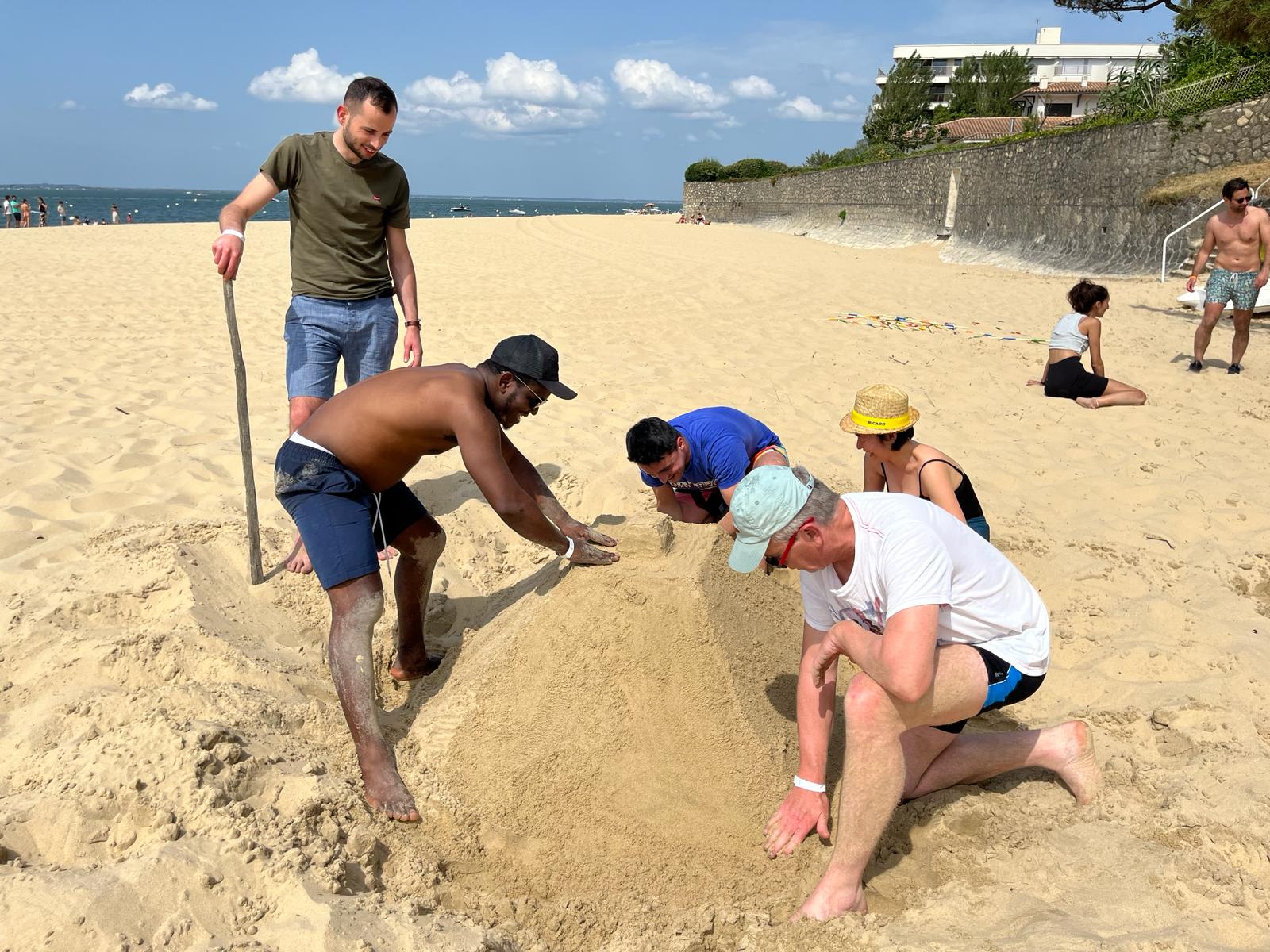 Team-building sur la plage By LUDIMUS Creative Events